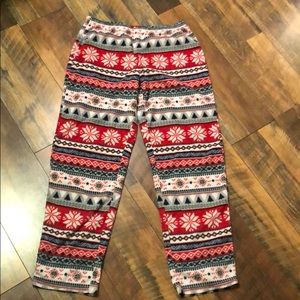Size Small Christmas pajama bottoms